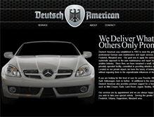 Tablet Screenshot of deutschamerican.com